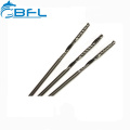 BFL Carbide Fresa CNC Single Flute End Mill for Plastic